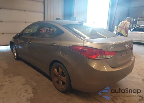 2011 Hyundai Elantra Gls/Limited from USA, damaged, VIN 5NPDH4AE3BH016971